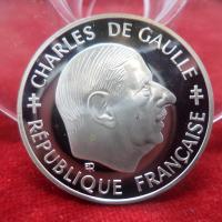 1 francs argent charles de gaulle 1988 