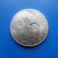 100 francs argent 1985 emile zola