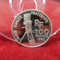 100 frrancs georges melies argent