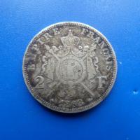 2 francs argent napoleon iii 1868 a 1 