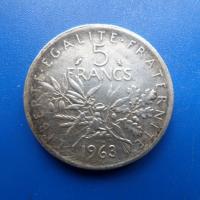 5 francs argent 1972