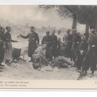 Cpa guerre cuisine de zouaves 1