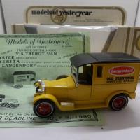 Matchbox talbot van 1927 langendorf 