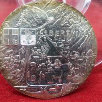 Medaille argent albertville 92 1 