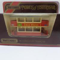 Preston tramcar matchbox 