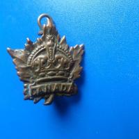 Service general canada ww1 insigne de col 2 