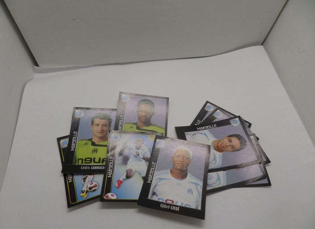 Sticker panini foot 2008 marseille 1 