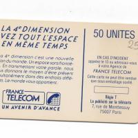 Telecarte 4 dimension 1